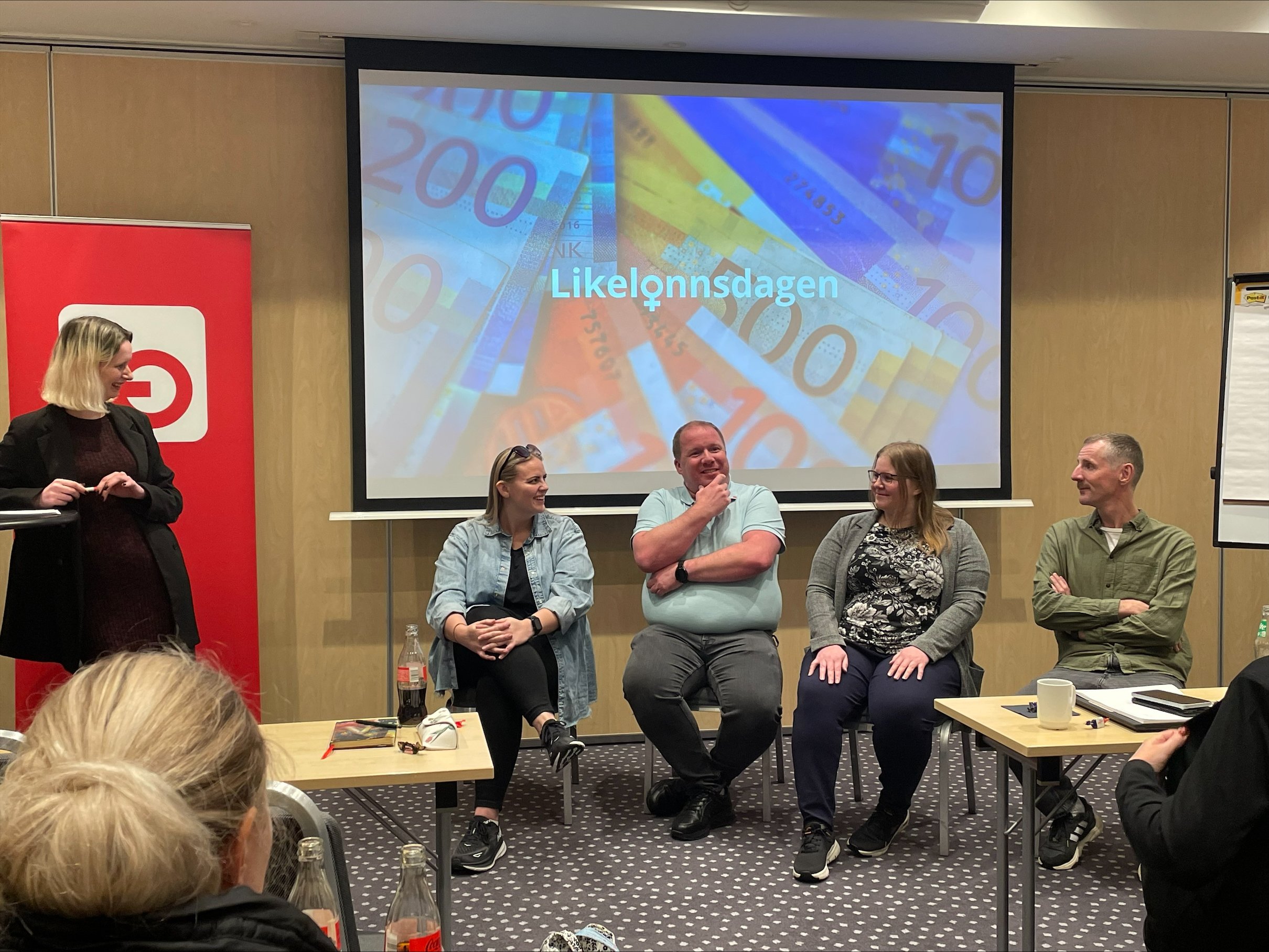 Fra venstre Natalie Stenberg, Svein Villager, Hildegunn B. Sørstrand og Espen Braseth Grøtan